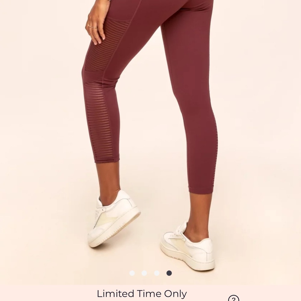 Adore Me Maroon Leggings
